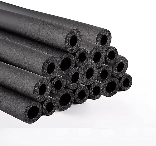 Isolierschlauch PE Rohrisolierung 1.8m/2m Innendurchmesser 16mm 20mm 22mm 27mm 48mm 60mm 76m 89mm 110mm T:20mm/30mm ( Size : ID16mm x T20mm x L2m )