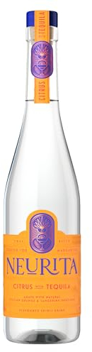 Neurita Tequila Blanco | Flavoured Tequila for Perfect Margaritas - No Triple Sec or Cointreau Needed | Made with Blue Agave | 35% abv, 70cl (70cl, Citrus)