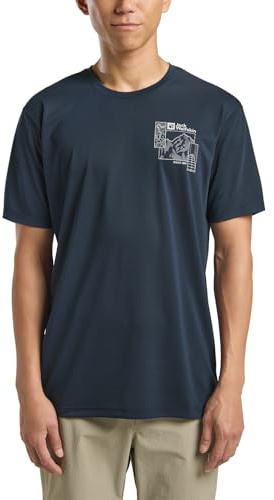 Jack Wolfskin Herren Vonnan Graphic T M T-Shirt (1er Pack)