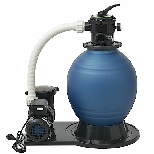 Tidyard Pompe de Filtration à Sable 1000 W 16800 l/h XL