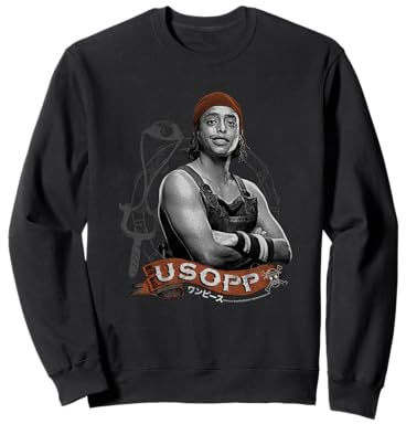 One Piece Usopp Live Action Chapeau de paille Pirate Sniper Sweatshirt