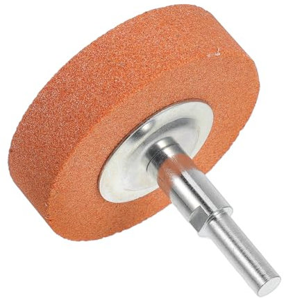 HEATSHAKING Disco Abrasivo Per Trapano Ruota Per Levigatura Metallo Testa Di Macinazione e Lucidatura Accessorio Compatibile Con Elettroutensili Colore Arancione