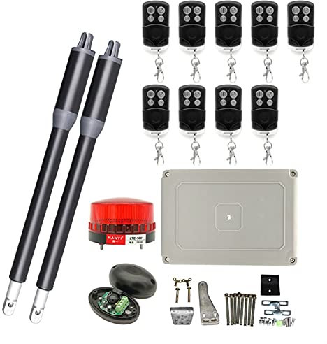 Kit de apertura de puerta automática 20 0KG Accionamiento de brazos del abridor de la puerta de giro eléctrico con el control remoto múltiple Opcional Inicio Garaje Garaje Operador de puerta del opera