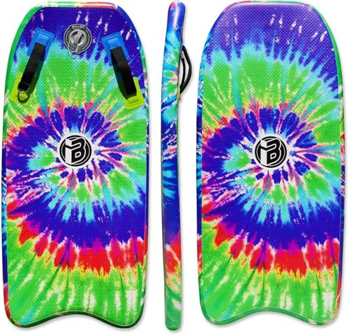 Tragbares aufblasbares Bodyboard, 106,7 cm, mit SUP-Technologie, solide und stabile Plattform und Auftrieb für Erwachsene oder Teenager