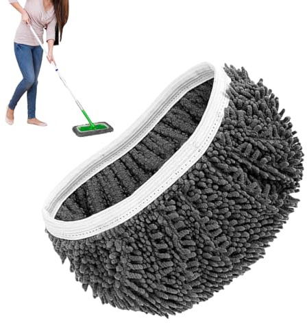 Fyrdyn Tapis De Serpillière - Rechargeables Réutilisables pour Serpillère Chenille Maison,En Microfibre Pour Sols Stratifiés & Bois : Nettoyage Humide/Sec