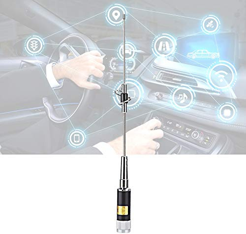 SUPYINI 144/430MHZ a Frequenza Regolabile, Trasmissione Efficiente di Informazioni, Ricezione Segnale Affidabile, Connettore UHF Ad Alte Prestazioni per Radio Mobile