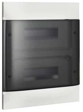 BTicino E315P24 Centralino Da Parete Linea Habita 2x12 Moduli DIN Sportello Fumè