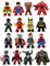 MINIFIGS - Superhero Series- 16 Pcs Mini Figures Building Blocks Kit - Small Toy Custom Figurines Set, for intended for ages greater than 14 years