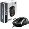 MSI CLUTCH GM51 LIGHTWEIGHT Gaming Mouse - 26000 DPI Optical Sensor, Elite 0.125ms Latency, 60M+ Click OMRON Switches, 6-Buttons, FriXionFree Cable, RGB Diamond LightGrips, 75g - Wired