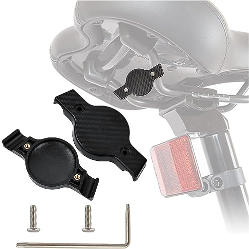 gotyou Fahrradhalterung für Apple AirTag, AirTag Fahrradhalterung, Fahrradhalterung Diebstahlschutz für AirTag, AirTag Mountainbike Anti-Diebstahlschutz, inkl. Schrauben & Montagezubehör