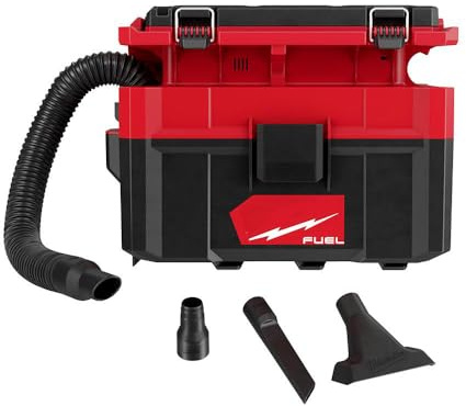 BUNKEYS 0970-20 M18 Fits Milwaukee Fuel Packout 2.5 Gallon Wet/Dry Vacuum Cleaner, Black Red