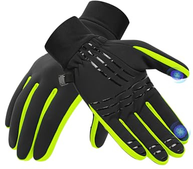 INBIKE Handschuhe Winter 2 Finger-Touchscrenn Winddicht Warm Radsport Skilaufen Schifahren Freizeit WF709