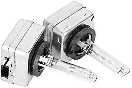 KIMISS D1S 35W 6000K Faro Anteriore per Auto Lampada Allo Xeno Lampadine di Ricambio Luce di Guida Notturna 2 Pezzi