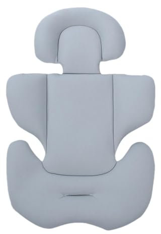 Factorys Babyautositz Kissen Kinderwagen Sitzauflage Sitzeinlage atmungsaktiv weich Universal für Kinderwagen Autositz Hochstuh (Grau)