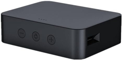 Rtauhife Émetteur Récepteur Bluetooth 5.0 Haut-Parleurs TV Externes Filaires pour Téléviseur vers Casque avec Contrôle du Volume, Adaptateur Audio sans à Faible Latence