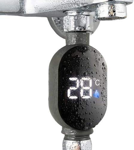 Duschthermometer Anzeige - 4,17 X 1,77 Zoll Digitaler Wassersensor, Baby-Badewassertemperatur Mit LED -Anzeige, Wasserdichtes Badzubehör, Genaues Badezimmer -Thermostat -Gerät Babybad