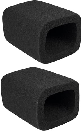 Xjdzineq Professional Microphone Windscreen for C414 Studio with Durability Sponge and Reductions for Pickup Spit Guard