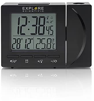 Explore Scientific Radio Controlled Projection Clock