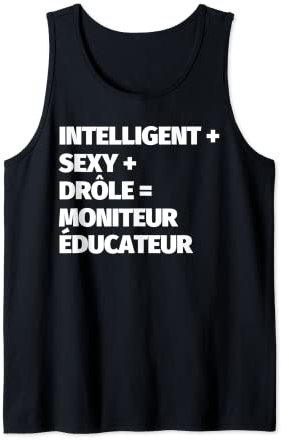 Moniteur éducateur drôle Débardeur