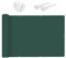 SUNNY GUARD Brise Vue Balcon 1x10m Couverture de Écran Jardin,Protection UV,Coupe-Vent et imperméable,pour Terrasse Jardin Balcon Patio,avec Attaches de câble,Verde