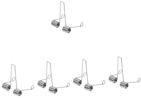 Toyvian 5 Stück Musikinstrument Schlüsselfeder Ersatzfeder Bassposaunenteil Posaunenfeder Musikinstrumententeil Althorn Zubehör Stahldrahtfeder Posaunenspießfeder