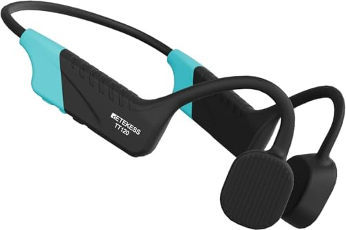 Retekess TT120 Ricevitore per Cuffie da Nuoto, Cuffie a Conduzione Ossea per Nuoto, Impermeabile IP68, 120M, Sistema di Comunicazione Subacqueo per Allenamento in Tempo Reale