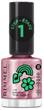 Rimmel Full Volume Collection Super Gel Nagellack, 113 Dance The Night, langanhaltender Nagellack, intensiver Glanz, 12 ml