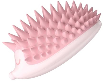 Kopfhaut-Shampoo-Bürste – Igel-Kopfhaut-Peeling, Haarwaschbürste für nasses, trockenes Haar, Kopfhautschrubber, Haarbürste, nasser und trockener Kopf, Schrubber für Stress, entspannendes Haarwachstum