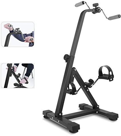 CQIKRWGWS Pedaliera, Bicicletta per Arti Superiori e Inferiori con Cuscinetto Antiscivolo, Il vangelo degli esperti di Fitness