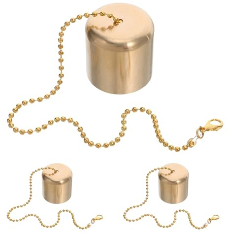 Cabilock 3 apagavelas: Extintor Decorativo de latón para lámparas de Aceite. Apagallamas Vintage para decoración del hogar.