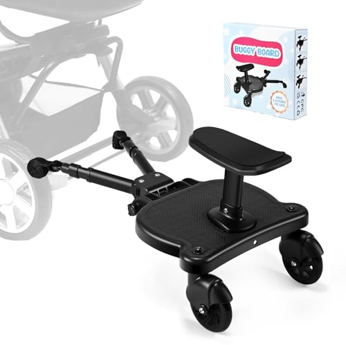 Planche Poussette Universelle, Planches À Roulettes Pour Bébé, Adaptée À Différents Styles De Poussettes, Adaptée Aux Enfants De 2 À 5 Ans, Avec Une Charge Maximale De 25 kg