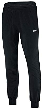 Jako Classico Pantalones de poliéster para Hombre, Talla 122, Negro