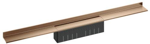 DALLMER Duschrinne CeraWall Select rotgold matt, 1000 mm