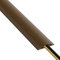 D-Line CC-3/4.5M | Canaleta pasacables Cavidad x 60 mm y 4,5 m en color marrón | Protector de cables para suelo para el tránsito ligero de personas, 4,5m