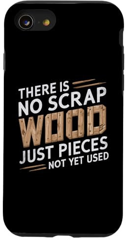 Coque pour iPhone SE (2020) / 7 / 8 Il n'y a pas de déchets de bois, juste des pièces non encore utilisées