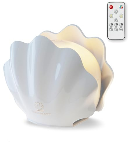 Essential Oil Diffuser 260ML, Aroma Diffuser with Remote Control Humidifier with 7 Colors LED Night Light for Bedroom Home Relaxation (White)