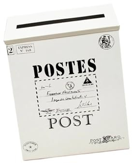 Cassetta postale a muro, Cassetta postale a parete, porta giornali, cassetta delle lettere(Beige)