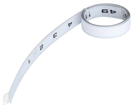 Alomejor Adhesive 48 Right To Left Measure Tape with Metal Construction for Saw Table Workbench