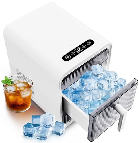 Macchina Del Ghiaccio A Scaglie Da Banco, Macchina Del Ghiaccio Portatile Autopulente, Piccola E Silenziosa Per Bar Di Casa, Cucina, Campeggio