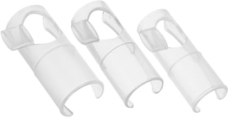 RUNROTOO Flute Membrane Protector 3pcs Nylon Universal Aid for Beginners Practice on Bamboo Flute Mouthpiece