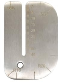 HGZLQKD Punching Device Leather Punch Puller Pricking Iron Extractor Stitch Remover Stainless Steel Construction with Detachable Handle and Polished Markings