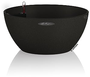 LECHUZA CUBETO Stone 40 graphit schwarz 13842