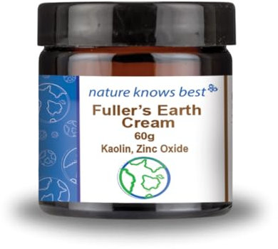 Power Health Fullers Earth Cream 60g | Natural Face Cream for Radiant Skin | Organic Face Moisturiser | Vegan Face Cream with Fullers Earth for Smooth and Nourished Skin