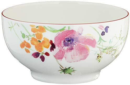 Villeroy & Boch Mariefleur Basic Premium Porcelaine, 0,75 l, 4 x French-Bol, blanc, 29,5 x 29,5 x 16,5 cm, 4 unités de