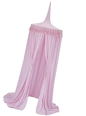 Backbayia Zanzariera in cotone anti-insetti, protezione contro le zanzare, decorazione per la camera da letto Principessa