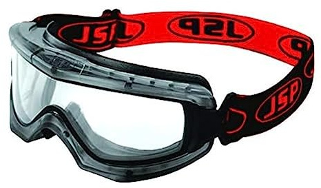 JSP EVO Lunettes-Masque Non Ventilé, Anti-Poussière & Anti-Éclaboussures