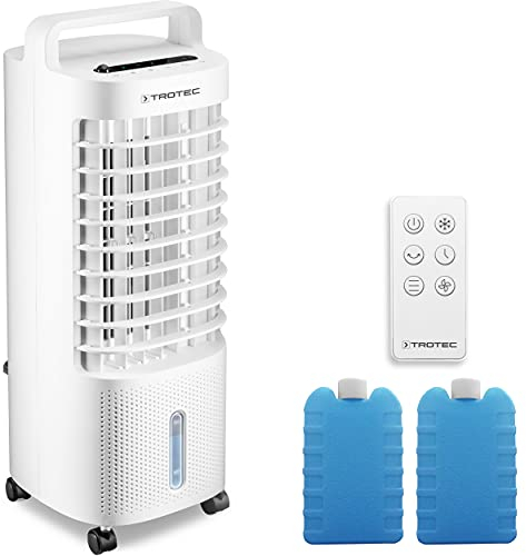 TROTEC Aircooler PAE 11 Enfriador de Aire 3-en-1 Climatizador Evaporativo móvil Ventilador Humidificador 3 l Tanque Filtro de Aire