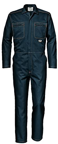 Sir Safety System MC1117Q748 Symbol Overall, 100% Massaua-Baumwolle, Blau, Größe 48