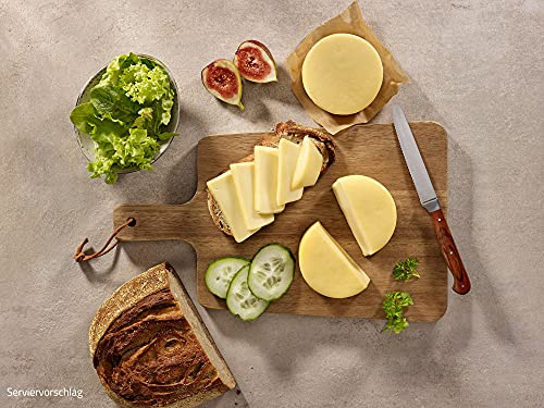 ration1 Gouda Käse, 8 x 200g, Dosenkäse, Notfallnahrung 10 Jahre haltbar | Haltbarer Käse ohne Kühlung, vegetarisch laktosefrei glutenfrei, Notvorrat, Lebensmittel Vorrat, für Camping Wandern Outdoor