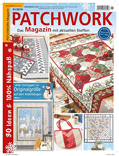 Patchwork Magazin 1/2019 30 Ideen